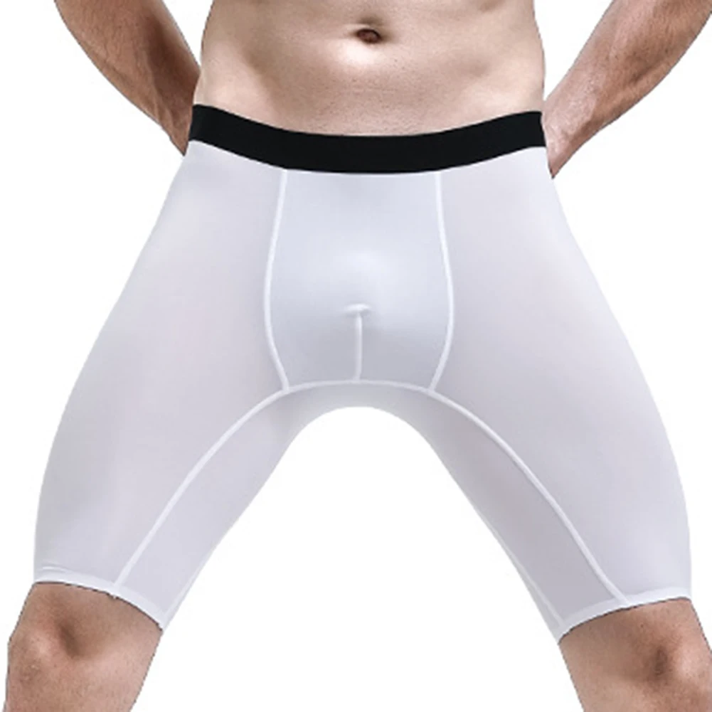 Long Leg Trunk Men - Heren boxershorts met lange pijpen, ademend