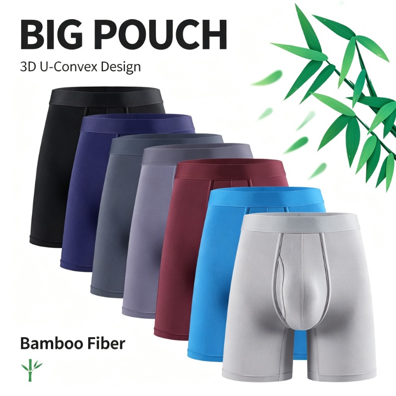 Bamboo Fiber Trunk - Herenslips van bamboevezel, ademend ondergoed, heren