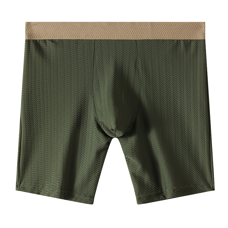 Heren Boxershorts Homme Nylon  - Long Leg Trunk Men recensie en prijs