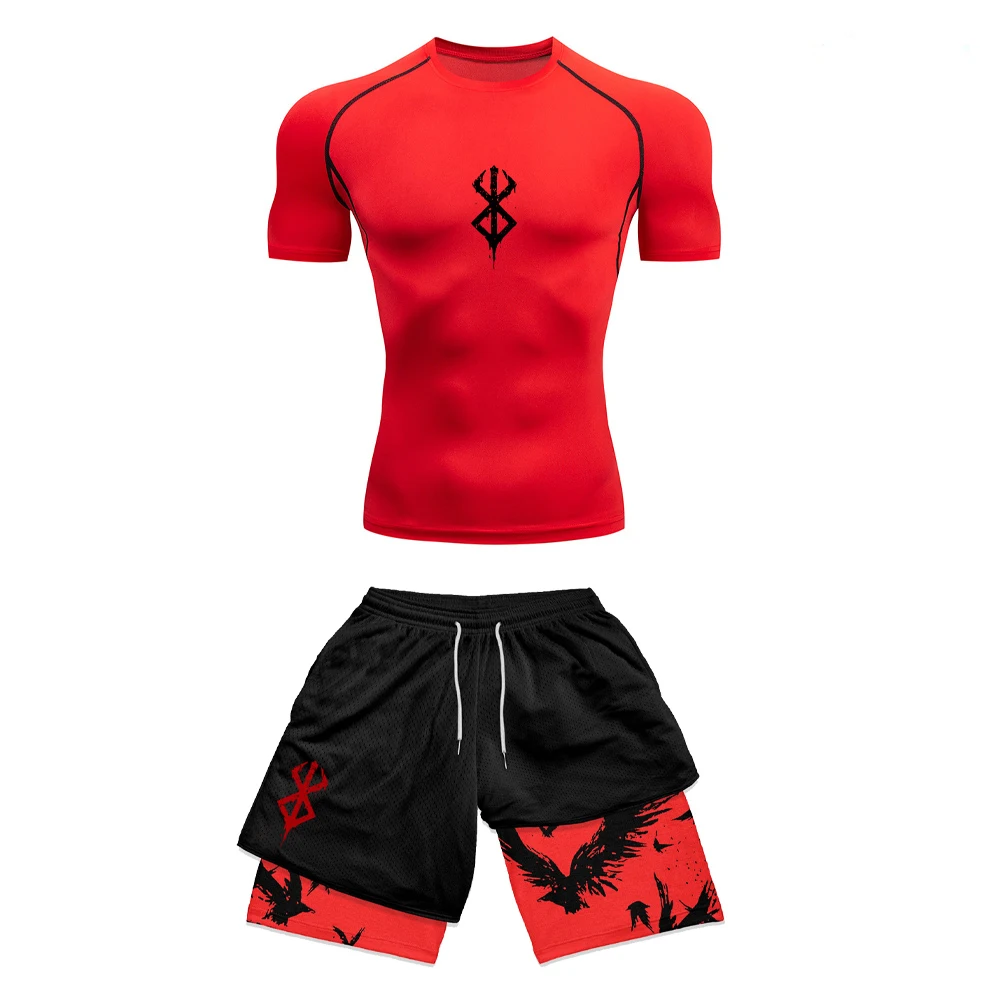 Anime 3D Gedrukt Heren Compres - Compression Shorts Athletes recensie en prijs