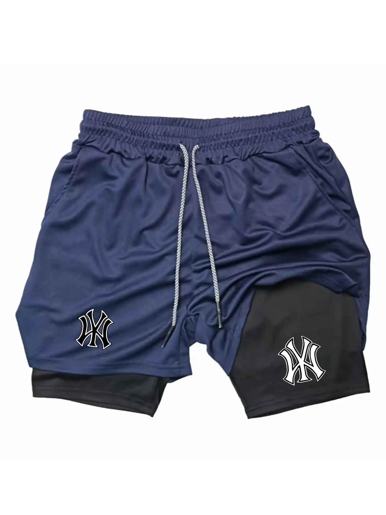 Herenshorts 2-in-1 met logo pr - Compression Shorts Athletes recensie en prijs